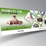 Pet store social media cover