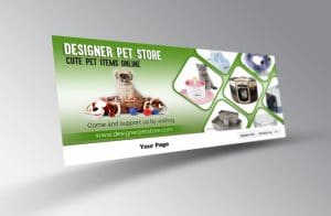 Pet store social media cover