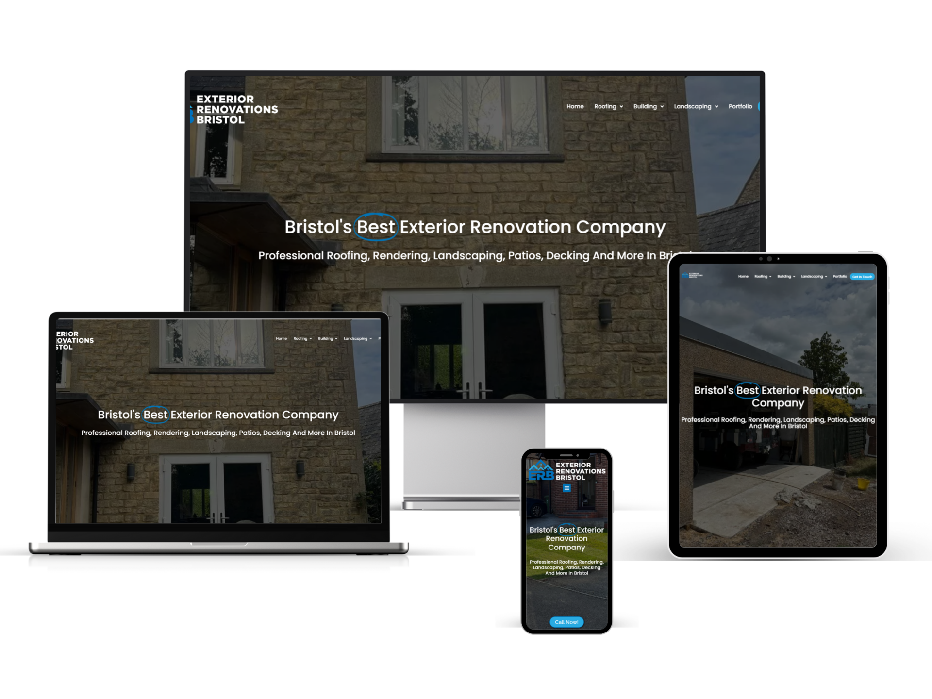 EXTERIOR RENOVATIONS BRISTOL Device View